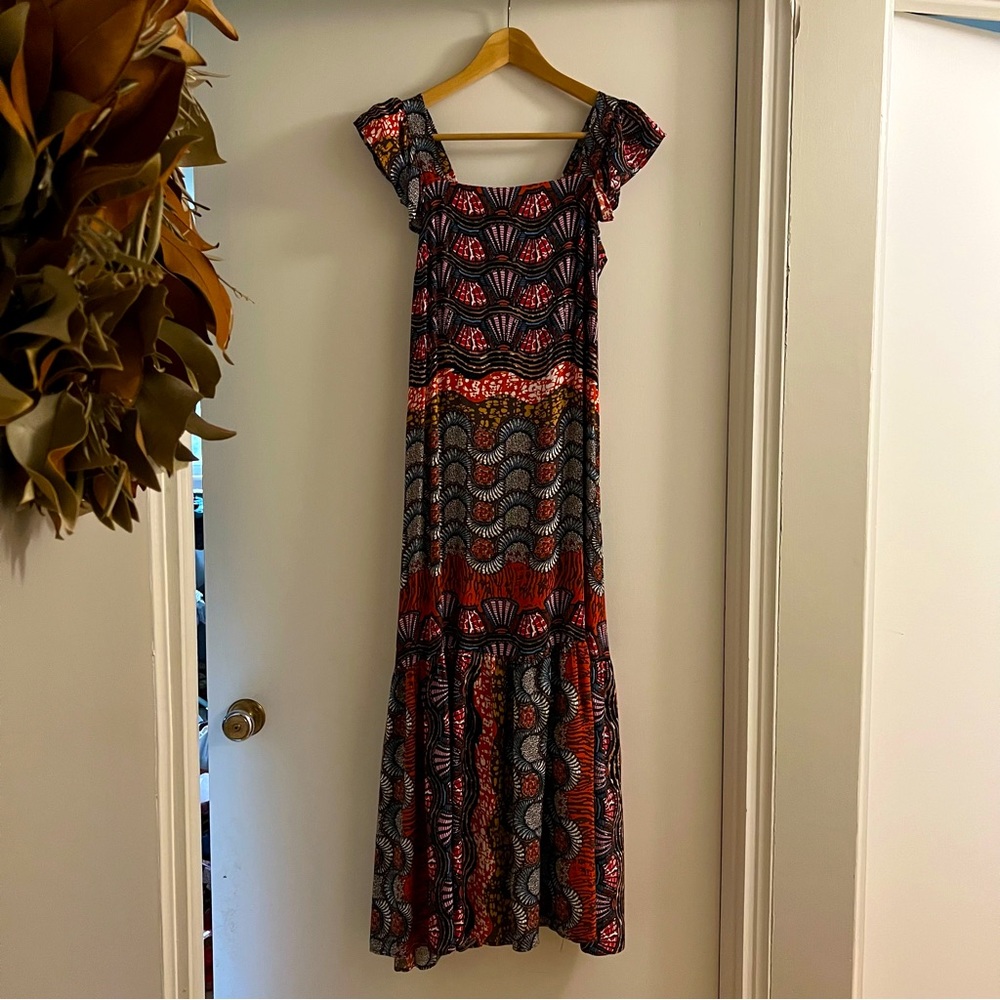 Anthropologie Corey Lynn Calter Doriane Midi Dress size XS